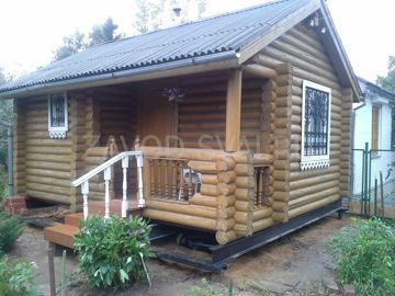 Ремонт фундамента деревянного дома 001